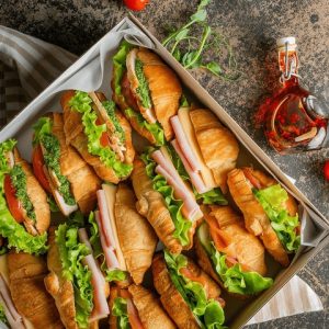 Grilled sandwich platter